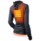 Apex Womens Heated Tech Hoodie - Gobi Heat