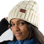 Crest Womens Heated Beanie - Gobi Heat
