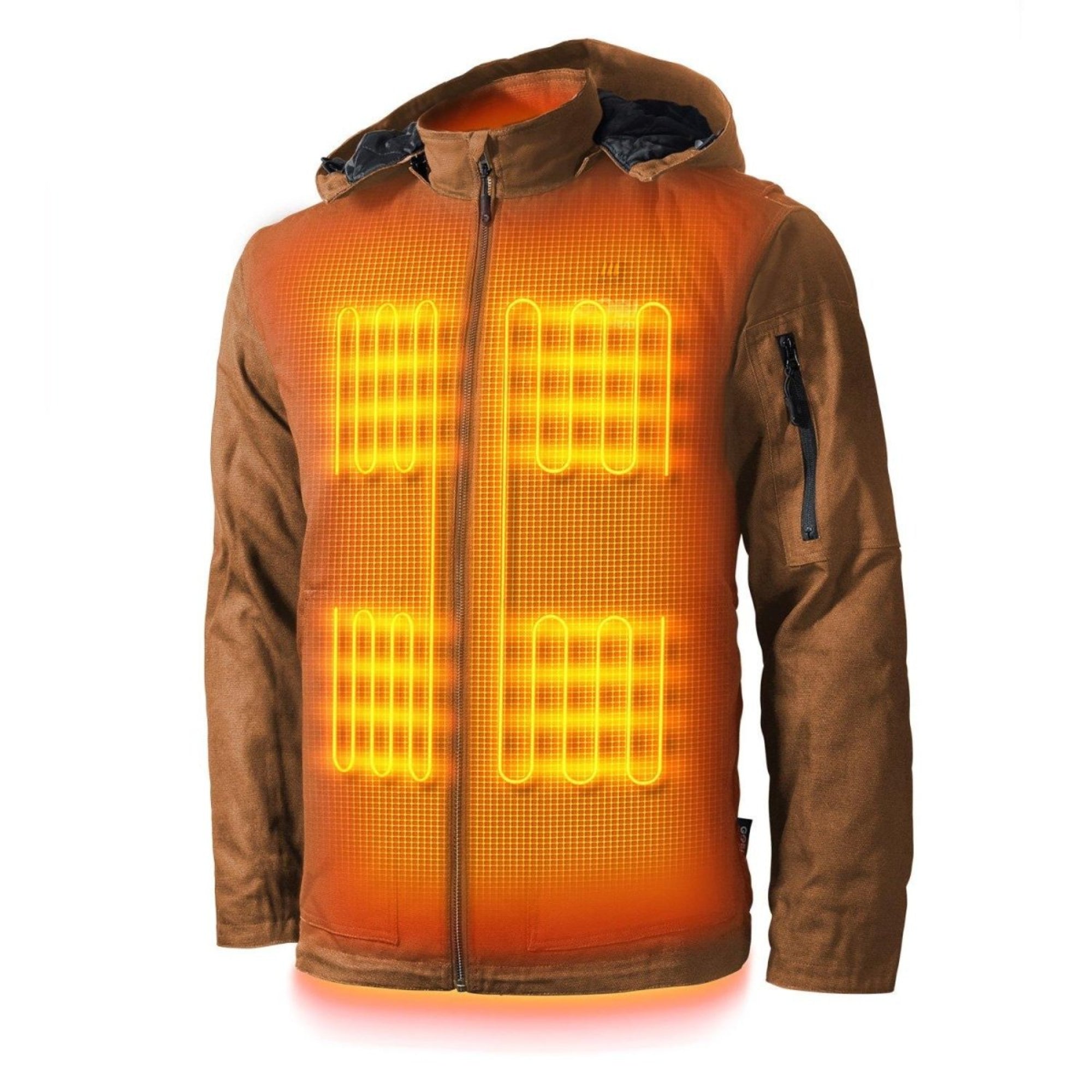 Grit Mens Heated Workwear Jacket - Gobi Heat