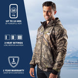 Shadow Heated Hunting Hoodie - Mossy Oak® Camo - Gobi Heat