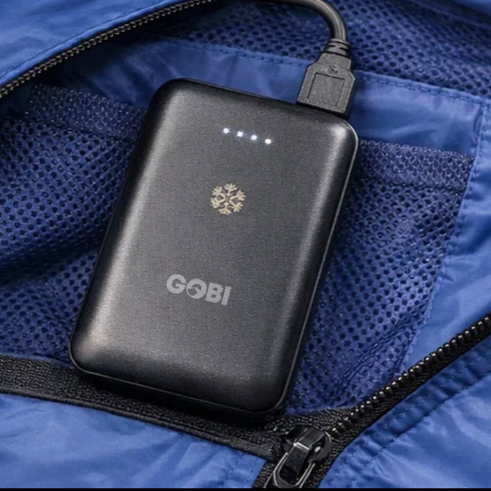 KE002 Battery plugged into AeroVent