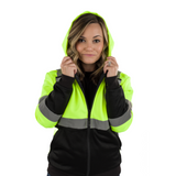 Beam Women's Workwear Heated High-Vis Hoodie