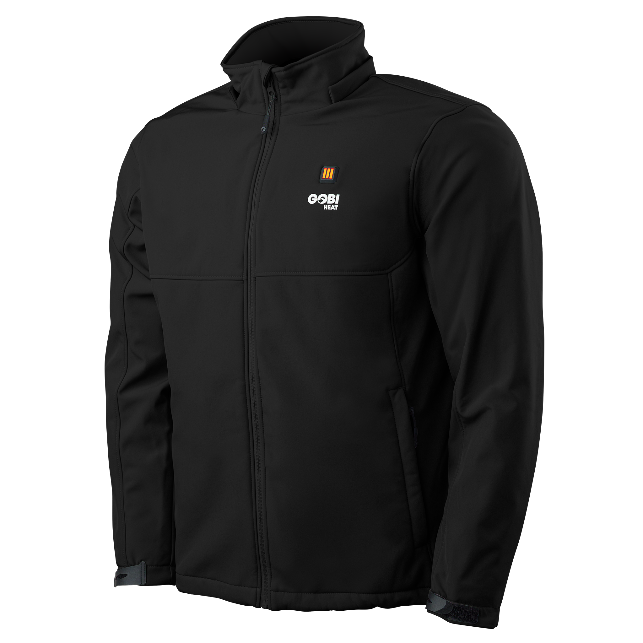 Sahara 2 Men's Jacket Black front view no hood