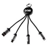 Power Squid charging cable with GOBI logo