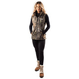 Colorado Womens Heated Hunting Vest - Mossy Oak® Camo - Gobi Heat
