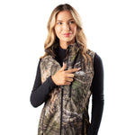 Colorado Womens Heated Hunting Vest - Mossy Oak® Camo - Gobi Heat