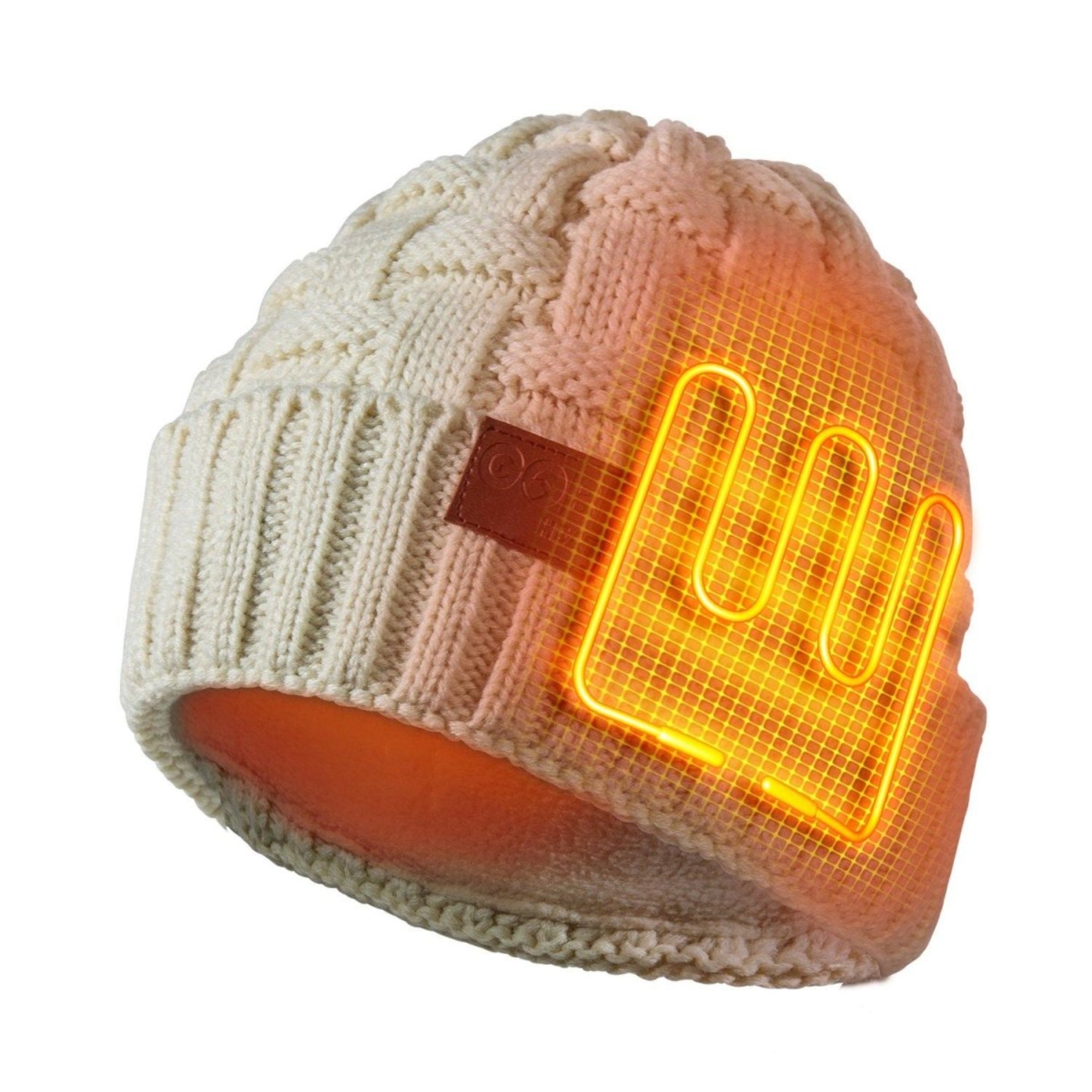 Crest Womens Heated Beanie - Gobi Heat