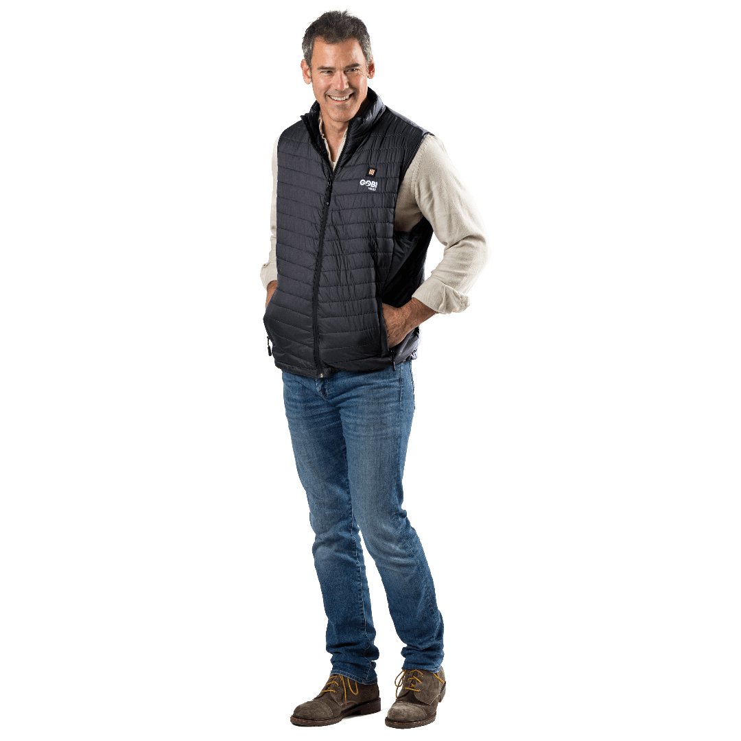 Dune Mens Heated Vest - Gobi Heat