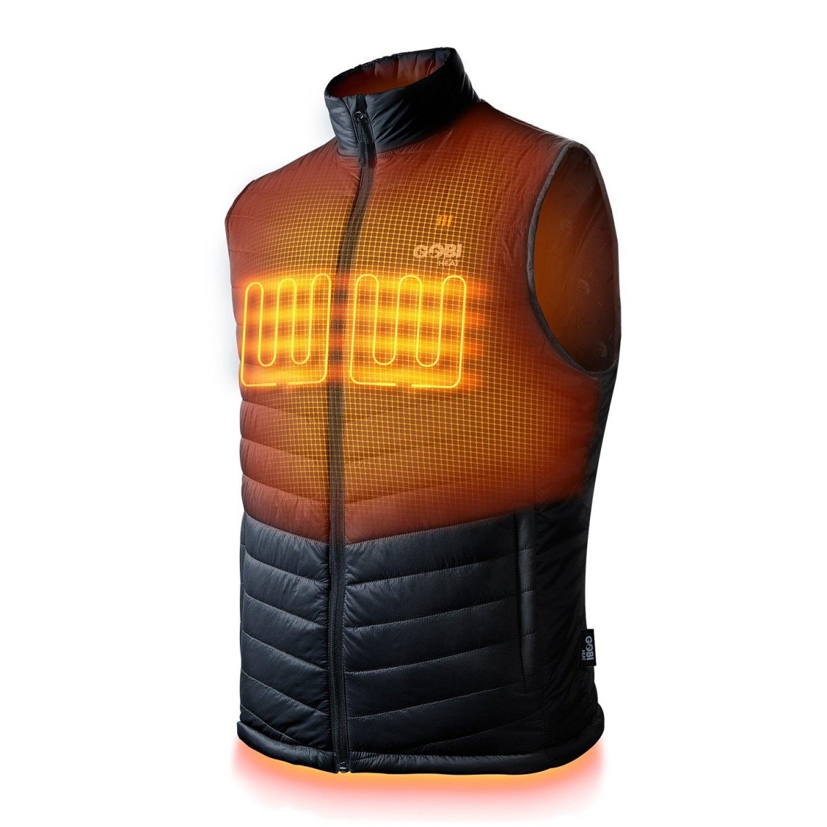 Dune Mens Heated Vest - Gobi Heat