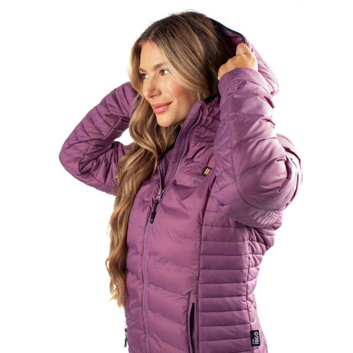 Lita Women's Heated Puffer Jacket - Gobi Heat