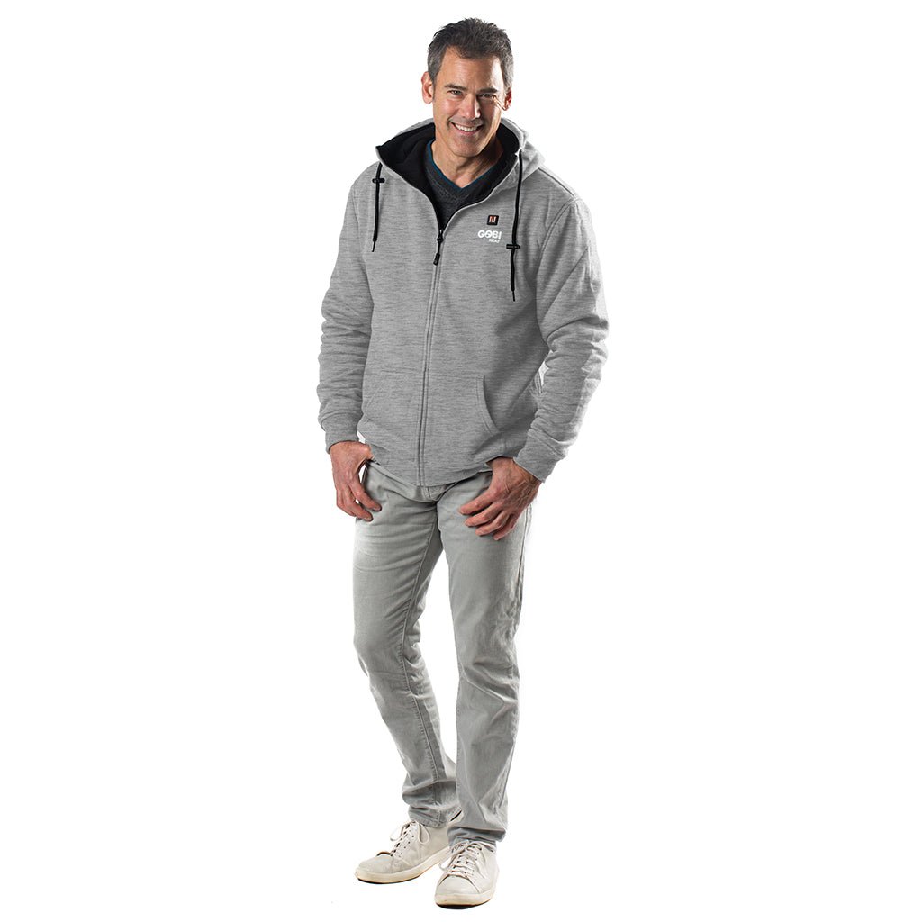 Ridge Mens Heated Hoodie - Gobi Heat