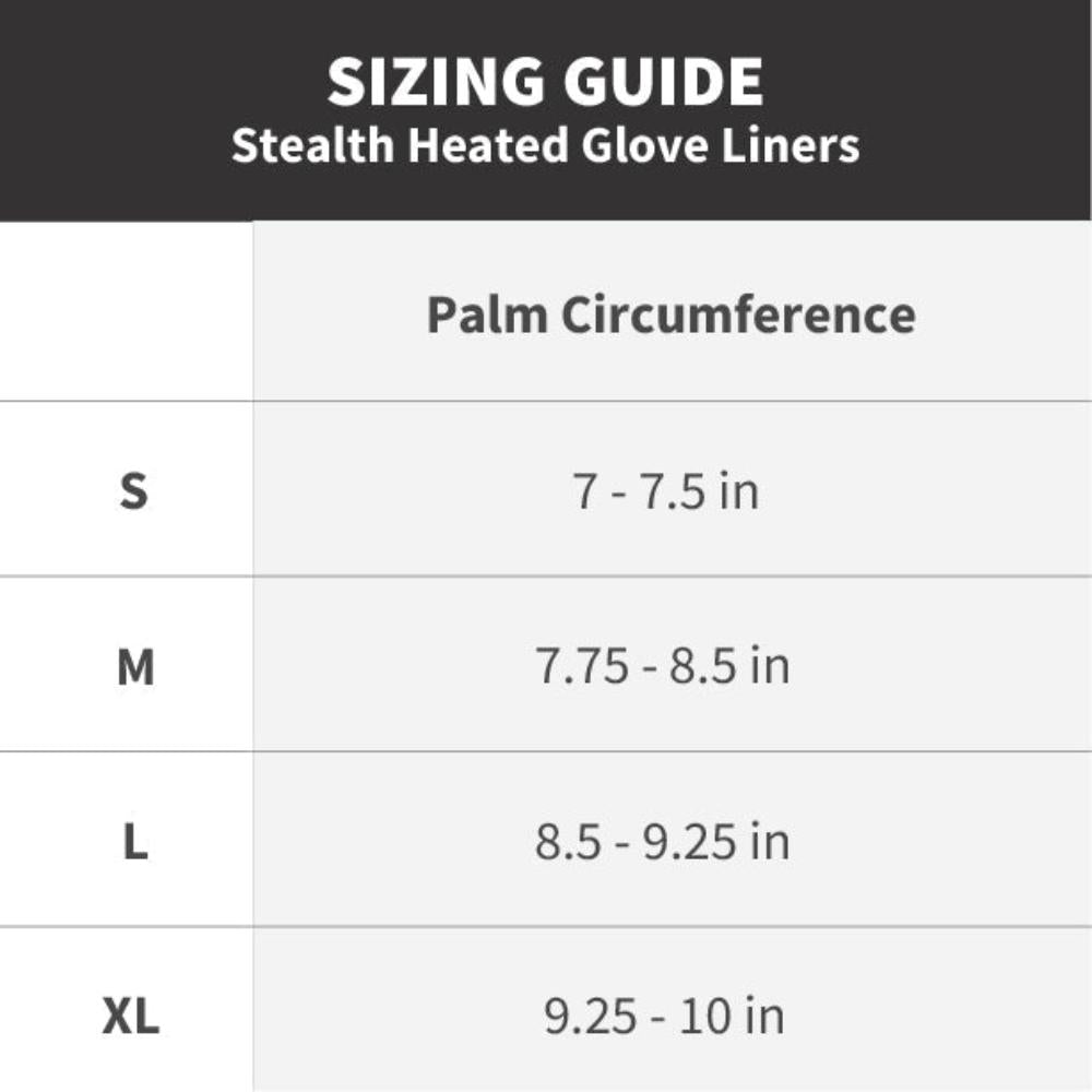 Stealth Heated Glove Liners - Gobi Heat